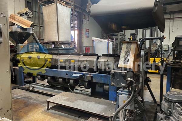 Used Plastic Recycling machine | Prealpina T105 L/D 40