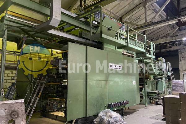 40029 Fischer & KRECKE 8+1c. 1350mm FISCHER & KRECKE 34 DF 8 / CNC - ci flexographic printing press
