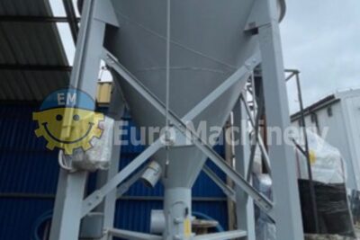 Mixing silo M Silo for recycling and compounding plastics