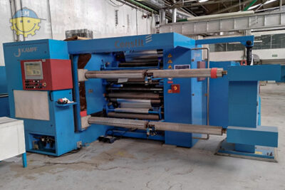 KAMPF CONSLIT III 10/085 slitter rewinder for aluminium and film