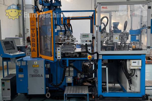 73063 TURRA Vertical injection moulding machine (1) Turra Vertical injection moulding machine