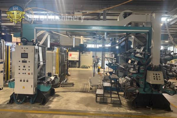 4682 XL Plastics Stand-alone Stack Flexo printer (2) XL Plastics Stand-alone Stack Flexo printer for sale by Euro Machinery