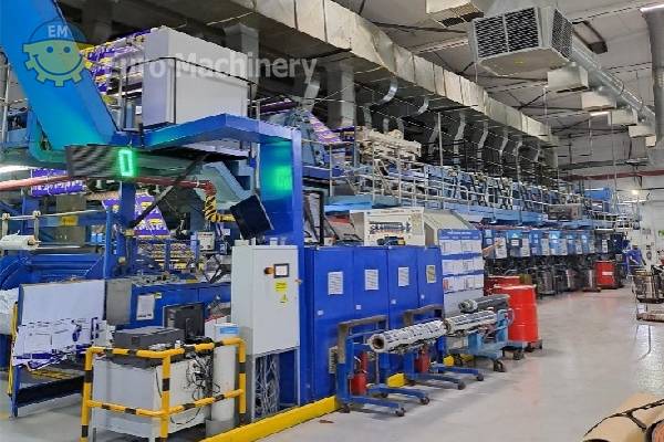 10176 CERUTTI RB 908 Rotogravure printing press (2) 10176 CERUTTI RB 908 Rotogravure printing press (2)